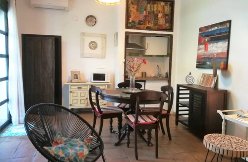 Santa Marina Apartment | APARTMENT WITH TERRACE-SOLARIUM AND OWN PATIO, PATIO DEL LIMONERO