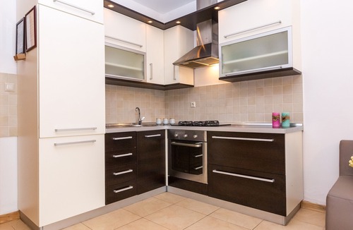 Novalja Apartment | Apartment with Terrace and Partial Sea View and grill