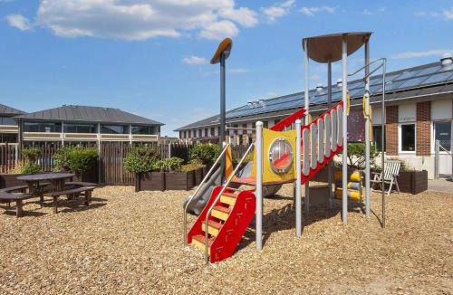 Rindby Strand Apartment | Apartment with terrace in a holiday park