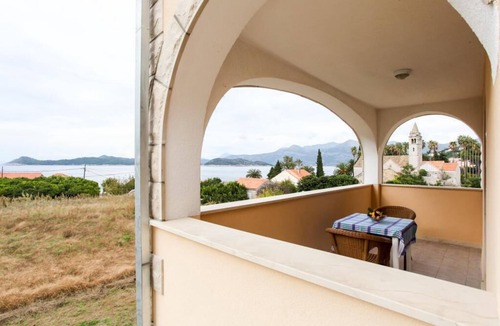 Lopud Island Apartment | Apartments Ana Lopud - Studio with Balcony and Sea View-2