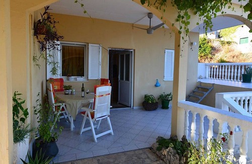 Zavala Apartment | Apartments Dobrila - One Bedroom Apartment with Terrace - A1
