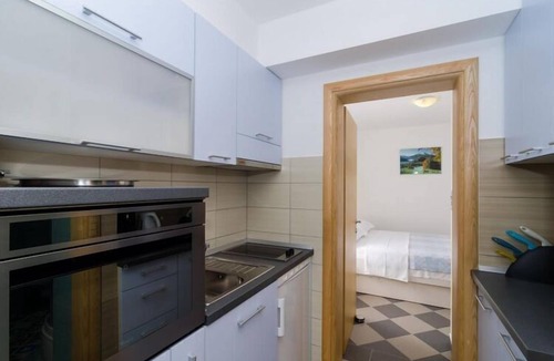 Drace Apartment | Apartments Gusti - One Bedroom Apartment with Terrace and Sea View