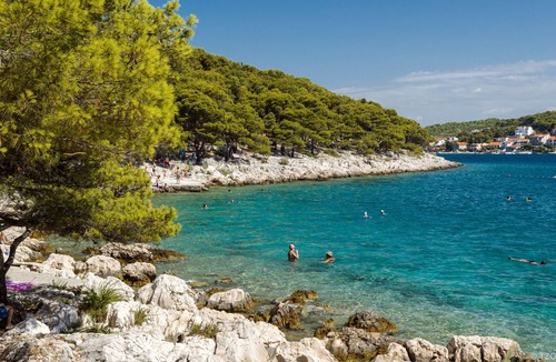 Tijesno Apartment | Apartments Kaina Tisno - sea view (blue)