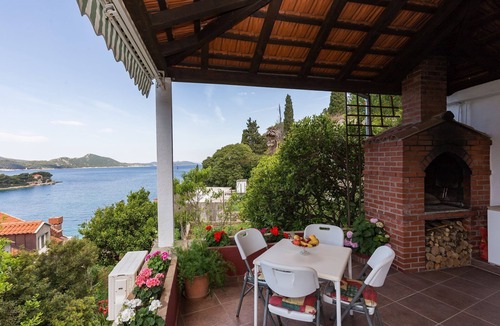 Kolocep Island Apartment | Apartments Miskovic - Studio Apartment with Balcony and Sea View (East)