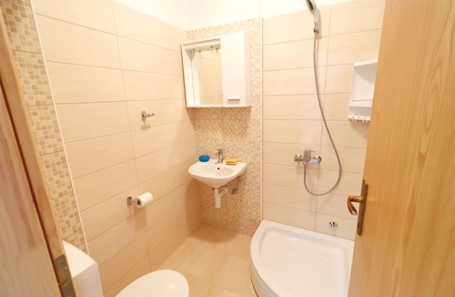 Polace Apartment | Apartments Nodilo - Standard One Bedroom Apartment with Balcony and Sea View (Apt 2)