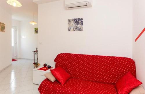 Babin Kuk Apartment | Apartments Pojko - Standard One-Bedroom Apartment with Terrace Red