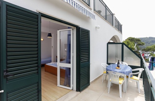 Saplunara Apartment | Apartments Posta - Studio with Balcony and Sea View - Apartman 2