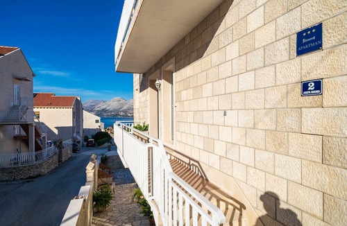 Cavtat Apartment | Apartments Senjo - Studio Apartment with Balcony with Sea View (Apartman 4)