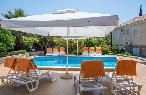 Molunat Apartment | Apartments Vidak - Studio Apartment with Terrace and Sea View - (A2)