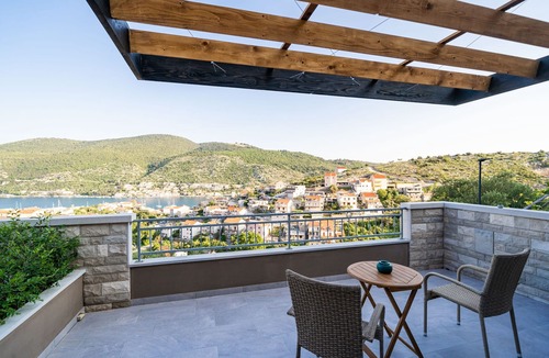 Mokosica Apartment | Apartments Villa Arcadia - Studio Apartment with Terrace and Sea View