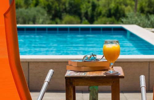 Cilipi Apartment | Apartments Villa Harmonia - One-Bedroom Apartment with Patio and Shared Pool
