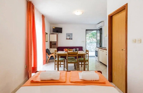 Zavala Apartment | Apartments Villa Pelegrin - Studio Apartment with Sea View (Apartment
