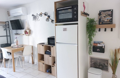 Palavas-les-Flots Apartment | Appart 3 stars Beach 100m(1 min walk) Palavas Rive Droite Terrace+Parking