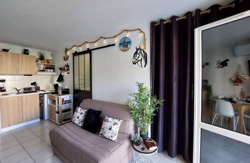Palavas-les-Flots Apartment | Appart 3 stars Beach 100m(1 min walk) Palavas Rive Droite Terrace+Parking