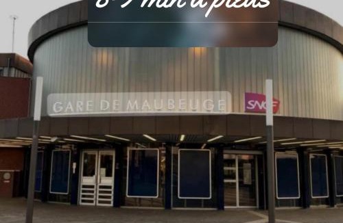 Maubeuge Apartment | Appart confort#1, centre-ville, Gare à pieds proche commodités