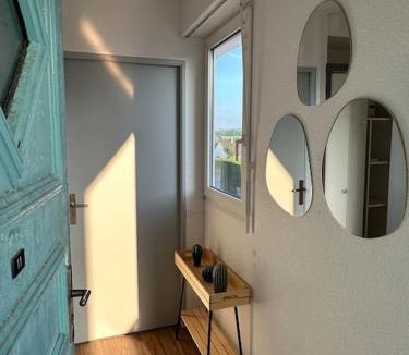 Octeville Apartment | Appart cosy, balcon, parking