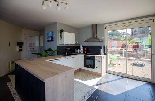 Quiberville Apartment | Appart'en Mer, on the beach