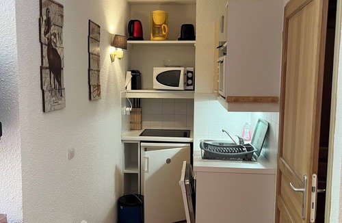 Saint-Francois-Longchamp Apartment | Appart 4-6pers Front de Neige 2 Bedrooms