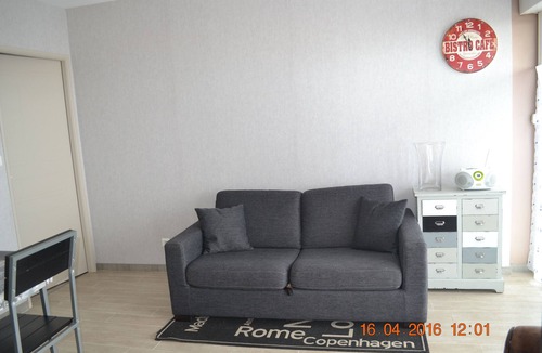 Le Portel Apartment | Appart in beautiful residence facing the sea wifi