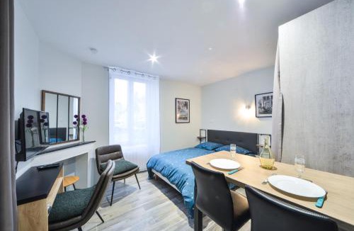 Bourges Apartment | Appart OPALE rdc - parking gratuit- Netflix