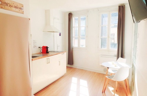 Quartier Vieux Marche-Cathedrale Apartment | Appart Rouen Centre Studio Nature