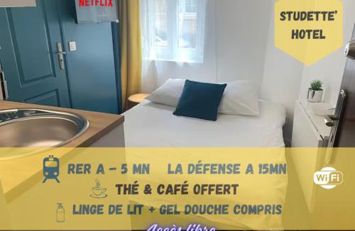 Maisons-Laffitte Apartment | Appart' Studette Cosy - STADE U ARENA