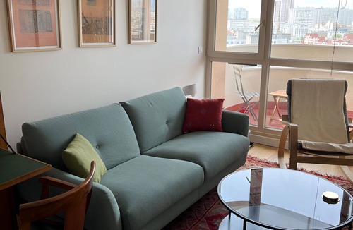 Amerique Apartment | Appartement Cosy,vue Imprenable sur Paris