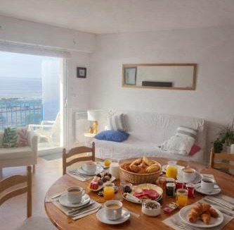 Saint-Michel-Chef-Chef Apartment | Appartement cocooning avec balcon vue mer