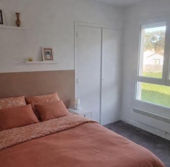 Saint-Michel-Chef-Chef Apartment | Appartement cocooning avec balcon vue mer