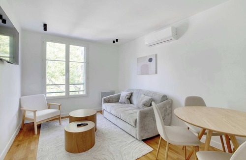 Saint-Ouen Apartment | Appartement climatisé et neuf - proche Paris