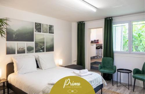 Barriere Saint Marc Apartment | Appartement à Orléans - Proche Gare d'Orléans et de Fleury les Aubrais - Le Green Mood