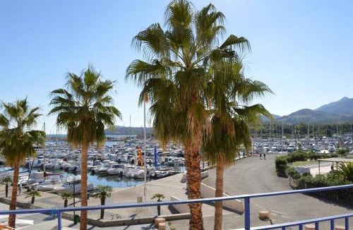 Plage d'Argeles Apartment | Appartement 2 pièces cabine vue sur le port d'Argelès sur mer 6 couchages AR660-022