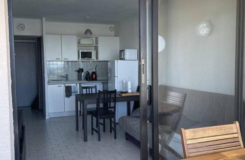 Plage d'Argeles Apartment | Appartement 2P+Cabine climatisé avec Parking à Argelès, vue Mer - FR-1-388-34