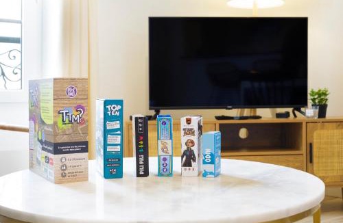 XIV Juillet Apartment | Appartement 6pers Cinéma Netflix - jeux de sociétés