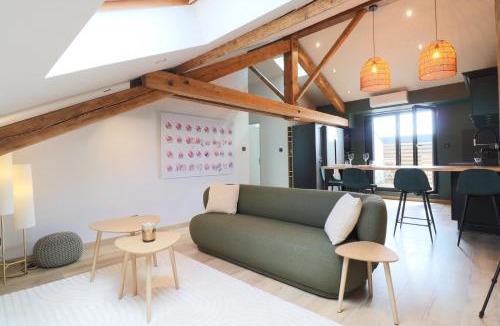 Laxou Apartment | Appartement 70m2 - 2 chambres - terrasse - parking gratuit
