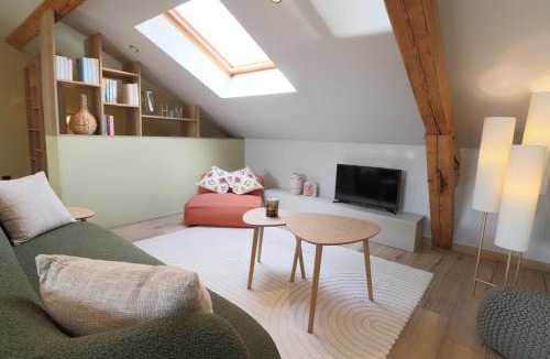 Laxou Apartment | Appartement 70m2 - 2 chambres - terrasse - parking gratuit