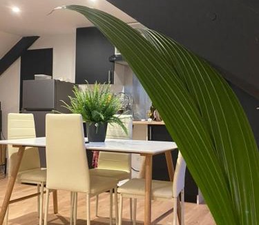 Amiens Apartment | Appartement Atypique- Esprit Atelier Loft - parking privé - Wifi - vidéo