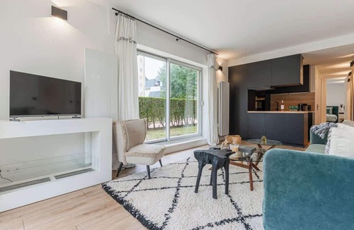 Tourgeville Apartment | Appartement au bord de la mer avec Jardin