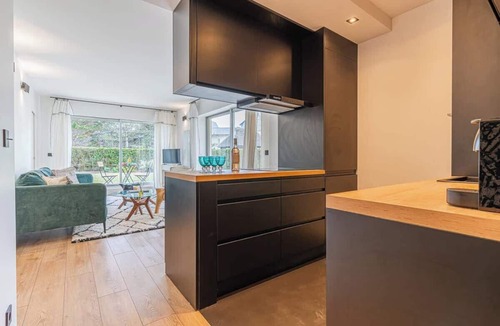 Tourgeville Apartment | Appartement au bord de la mer avec Jardin