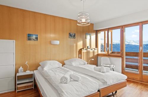 Randogne Apartment | Appartement avec magnifique vue sur la vallée
