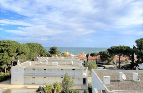 Plage d'Argeles Apartment | Appartement climatisé avec vue mer deux pièces cabine - AR360-114
