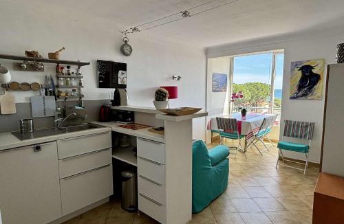 Plage d'Argeles Apartment | Appartement climatisé avec vue mer deux pièces cabine - AR360-114