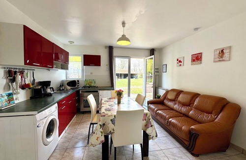 Noyelles-sur-Mer Apartment | Appartement cosy-Baie de Somme, plage & gare