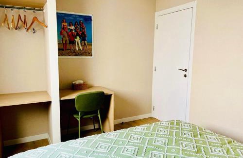 Neuf-Mesnil Apartment | Appartement cosy ambiance Venice Beach dans résidence avec piscine 4 pers 2 chambres