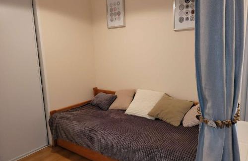 Merlimont-Plage Apartment | Appartement cosy face mer avec balcon et parking privé - FR-1-672-13