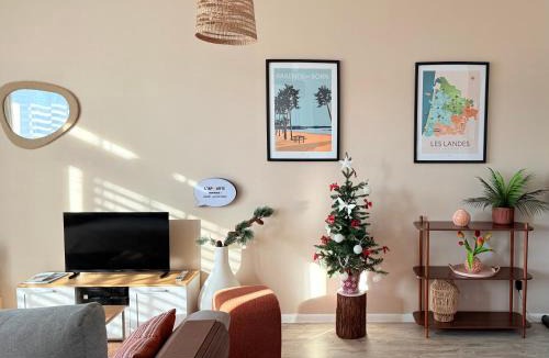 Parentis-en-Born Apartment | Appartement Cosy avec Balcon