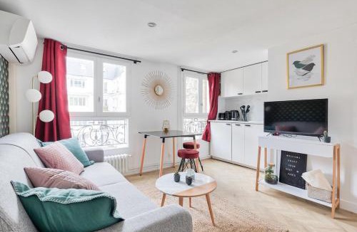 Quartier de la Plaine-de-Monceaux Apartment | Appartement d'architecte proche Arc de Triomphe-2P