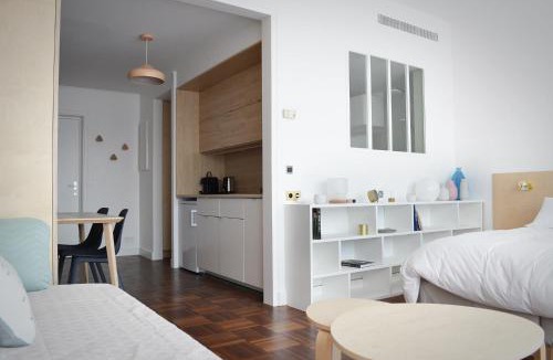 Quartier de la Porte-Saint-Denis Apartment | Appartement design avec terrasse