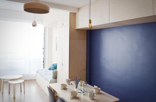 Quartier de la Porte-Saint-Denis Apartment | Appartement design avec terrasse