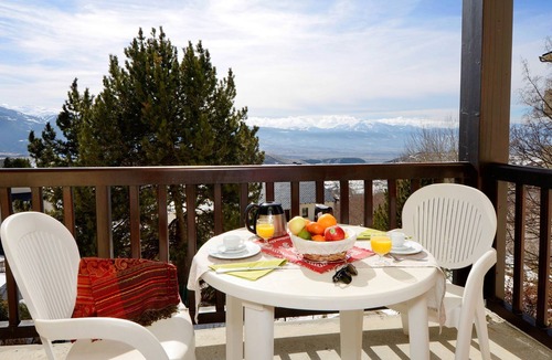 Font-Romeu-Odeillo-Via Condo | Appartement duplex à 500m du centre, accès piscine